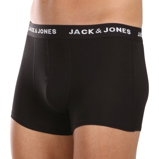 7PACK Jack and Jones miesten bokserit mustat (12171258)