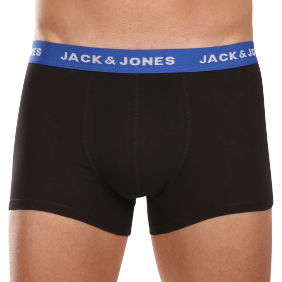 7PACK Jack and Jones miesten bokserit mustat (12230353)