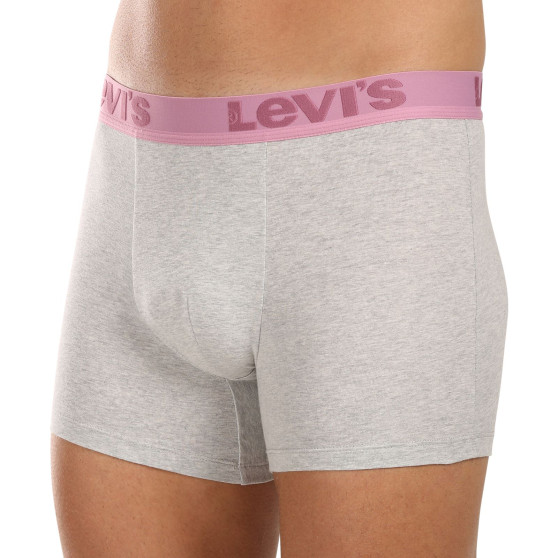 3PACK Levis miesten bokserit moniväriset shortsit moniväriset (905045001 025)