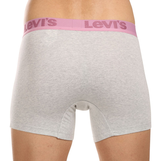 3PACK Levis miesten bokserit moniväriset shortsit moniväriset (905045001 025)