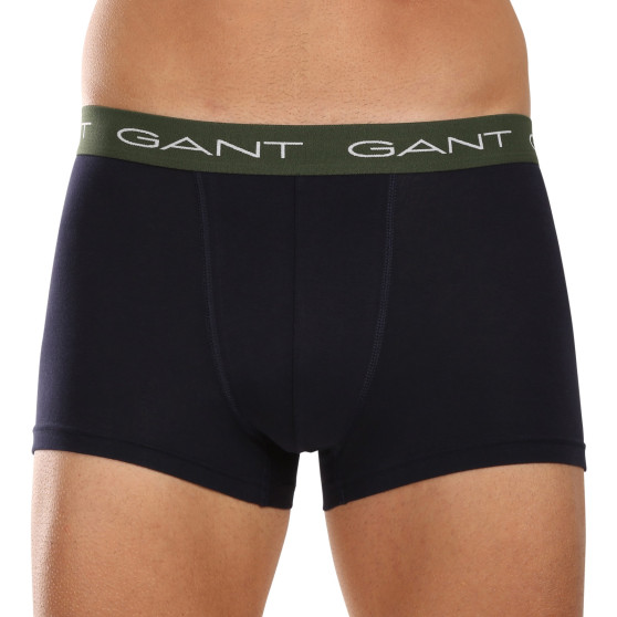 3PACK Gant miesten bokserit moniväriset shortsit moniväriset (902413043-313)