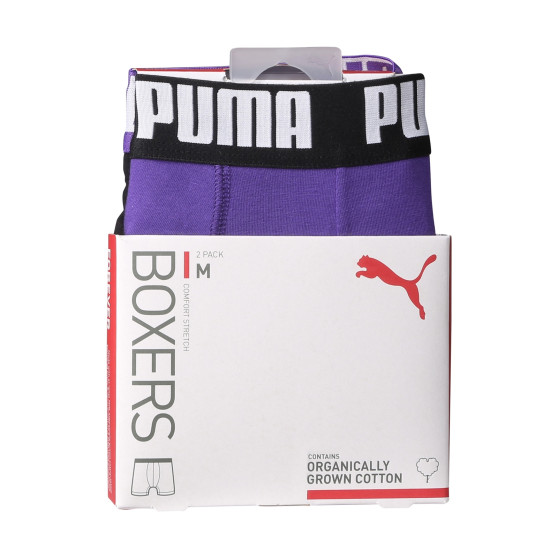 2PACK Puma miesten bokserit moniväriset shortsit moniväriset (701226387 015)