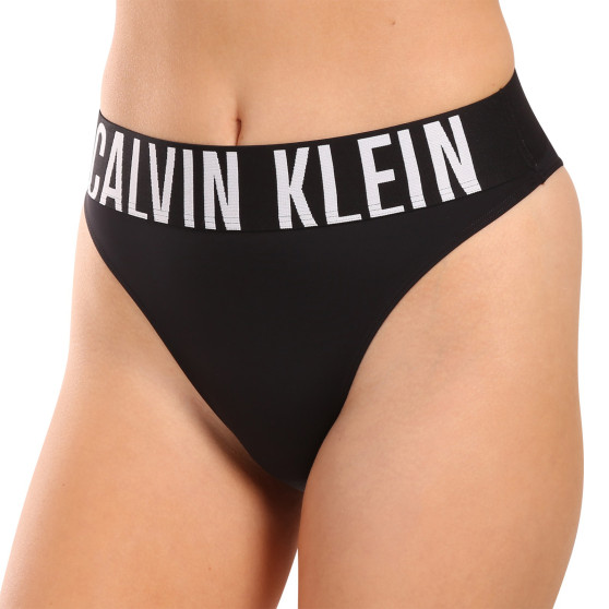 Calvin Klein Naisten stringit musta (QF7639E-UB1)