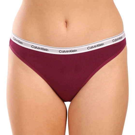 3PACK Calvin Klein naisten pikkuhousut moniväriset (QD5207E-NP6)