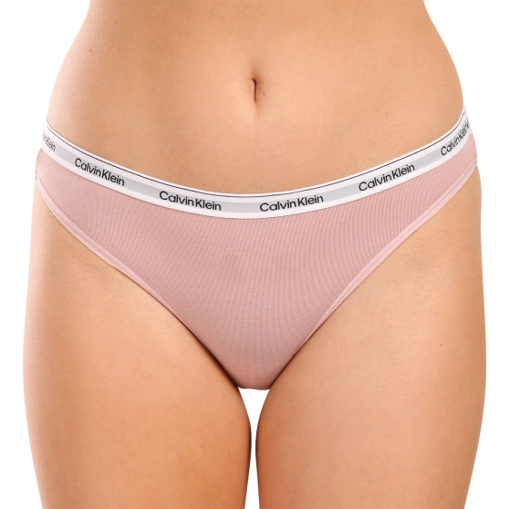 3PACK Calvin Klein naisten pikkuhousut moniväriset (QD5207E-NP6)