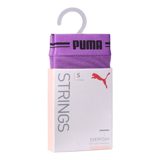 2PACK Puma naisten stringit violetti (603034001 020)