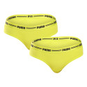 2PACK Puma naisten brasilialaiset pikkuhousut keltaiset (603043001 021)