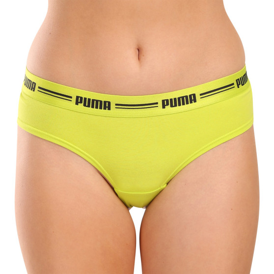 2PACK Puma naisten brasilialaiset pikkuhousut keltaiset (603043001 021)