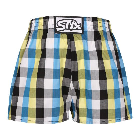 3PACK Styx lasten bokserishortsit klassiset joustavat moniväriset moniväriset (3J102430)