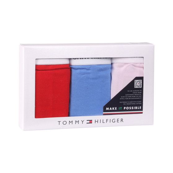 3PACK Tommy Hilfiger naisten pikkuhousut moniväriset (UW0UW04895 0WR)