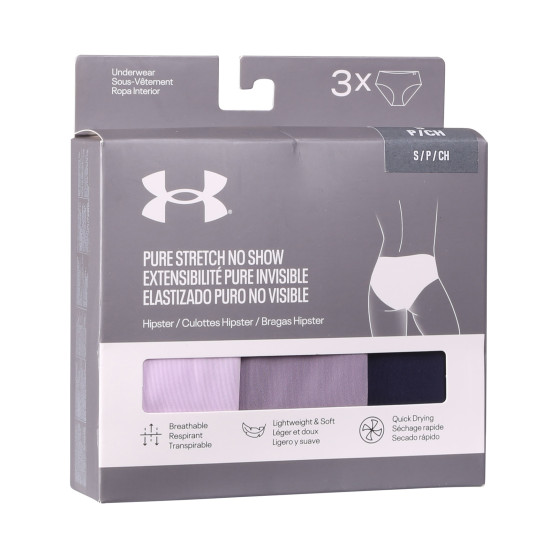 3PACK Under Armour naisten pikkuhousut moniväriset (1383895 543)