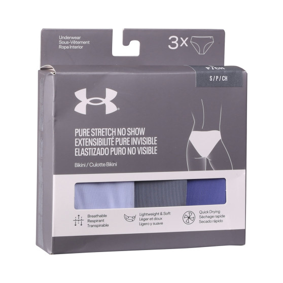 3PACK Under Armour naisten pikkuhousut moniväriset (1383897 539)