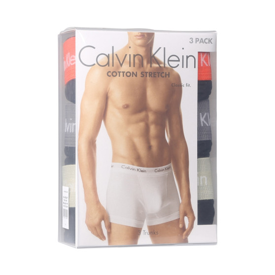 3PACK Calvin Klein miesten bokserit mustat (U2662G-MWR)