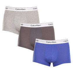 3PACK Calvin Klein miesten bokserit moniväriset shortsit moniväriset (NB2380A-M9I)