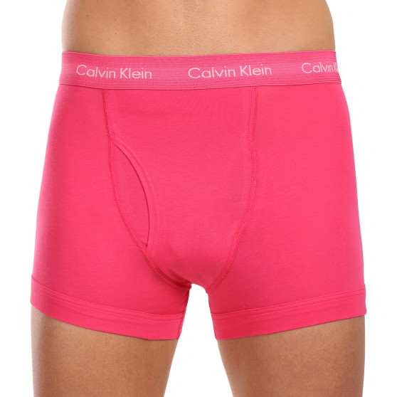 3PACK Calvin Klein miesten bokserit moniväriset shortsit moniväriset (NB2615A-NLT)