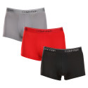 3PACK Calvin Klein miesten bokserit moniväriset shortsit moniväriset (NB2569A-8Z8)