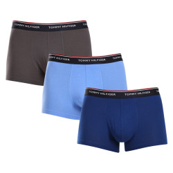 3PACK Tommy Hilfiger miesten bokserit moniväriset shortsit moniväriset (1U87903842 0SS)