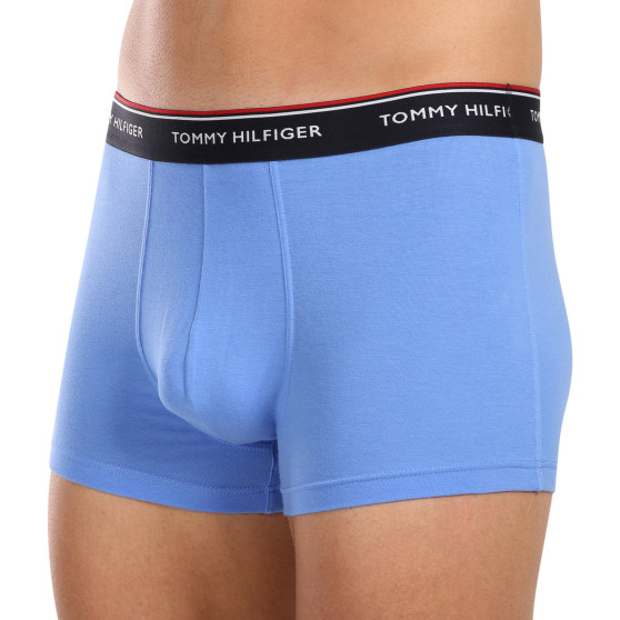 3PACK Tommy Hilfiger miesten bokserit moniväriset shortsit moniväriset (1U87903842 0SS)