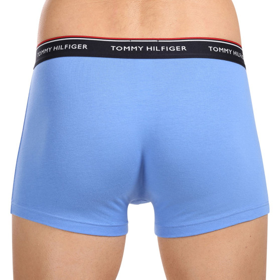 3PACK Tommy Hilfiger miesten bokserit moniväriset shortsit moniväriset (1U87903842 0SS)