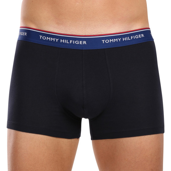 3PACK Tommy Hilfiger miesten bokserit tummansiniset shortsit (UM0UM01642 0SS)