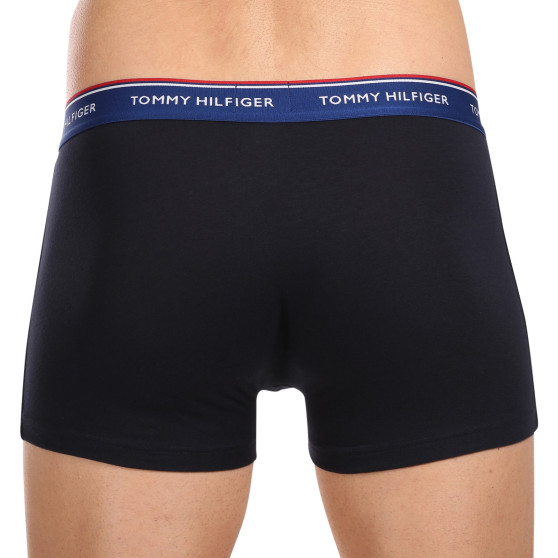 3PACK Tommy Hilfiger miesten bokserit tummansiniset shortsit (UM0UM01642 0SS)