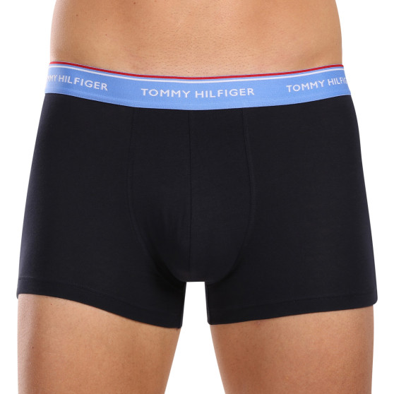 3PACK Tommy Hilfiger miesten bokserit tummansiniset shortsit (UM0UM01642 0SS)