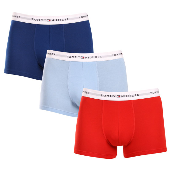 3PACK Tommy Hilfiger miesten bokserit moniväriset shortsit moniväriset (UM0UM02761 0XZ)