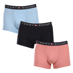 3PACK Tommy Hilfiger miesten bokserit moniväriset shortsit moniväriset (UM0UM03180 0XO)