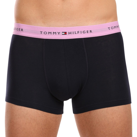 3PACK Tommy Hilfiger miesten bokserit tummansiniset shortsit (UM0UM02763 0VI)