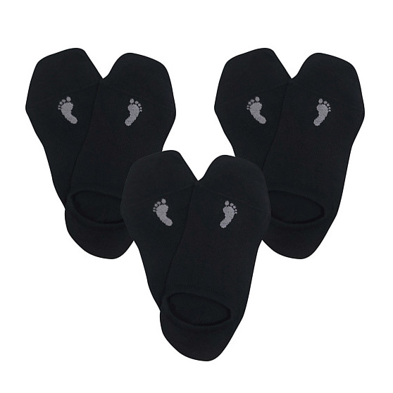 3PACK VoXX sukat mustat (Barefoot sneaker)