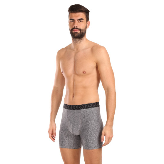 3PACK Under Armour miesten bokserit moniväriset shortsit moniväriset (1383878 035)