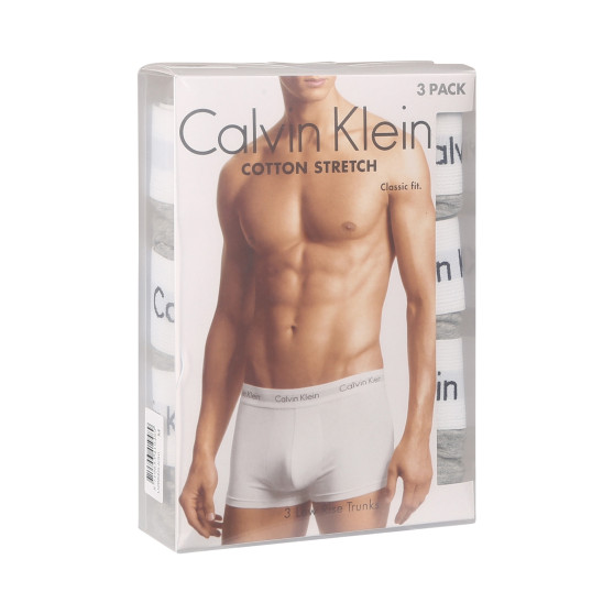 3PACK Calvin Klein miesten bokserit harmaat (U2664G-KS0)