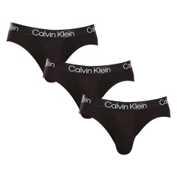 3PACK Calvin Klein miesten alushousut musta (NB2969A-7VI)