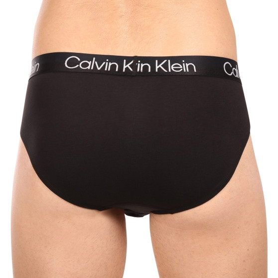 3PACK Calvin Klein miesten alushousut musta (NB2969A-7VI)