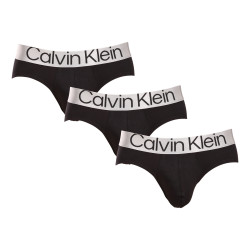 3PACK Calvin Klein miesten alushousut musta (NB3129A-7V1)