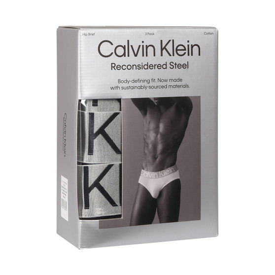 3PACK Calvin Klein miesten alushousut musta (NB3129A-7V1)