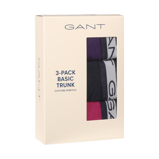 3PACK Gant miesten bokserit moniväriset shortsit moniväriset (900003053-544)