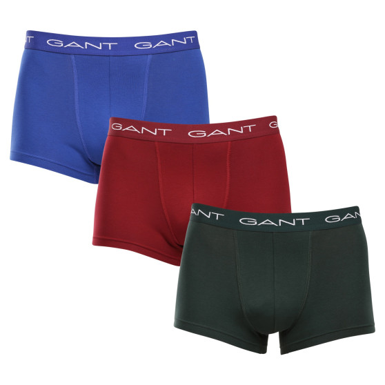 3PACK Gant miesten bokserit moniväriset shortsit moniväriset (902333003-374)