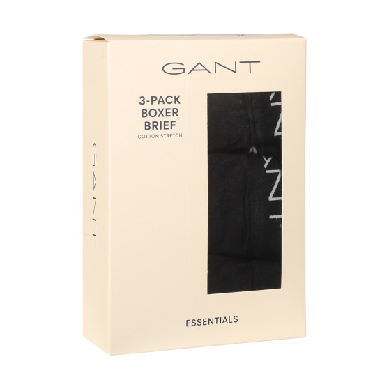 3PACK Gant miesten bokserit mustat (900013004-005)