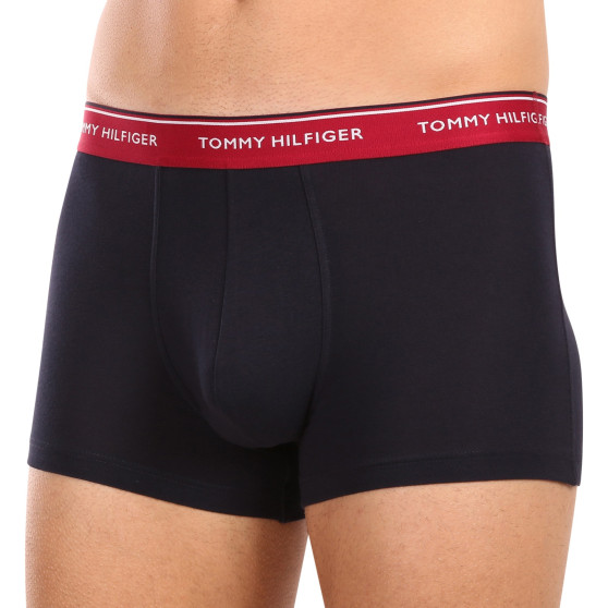 3PACK Tommy Hilfiger miesten bokserit tummansiniset shortsit (UM0UM01642 0R6)