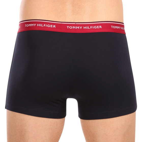 3PACK Tommy Hilfiger miesten bokserit tummansiniset shortsit (UM0UM01642 0R6)