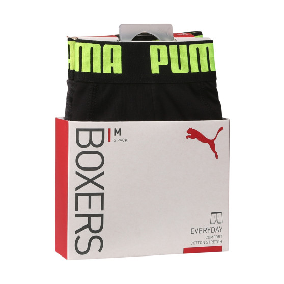 2PACK Puma miesten bokserit moniväriset shortsit moniväriset (521015001 066)