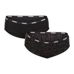 2PACK Puma naisten pikkuhousut musta (701226222 001)