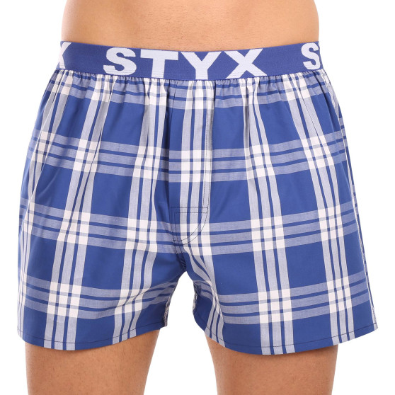 3PACK Styx miesten bokserishortsit urheilu elastinen monivärinen monivärinen (3B103840)