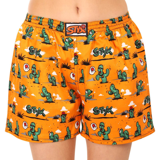 3PACK Styx naisten unishortsit moniväriset (3DTD13199)