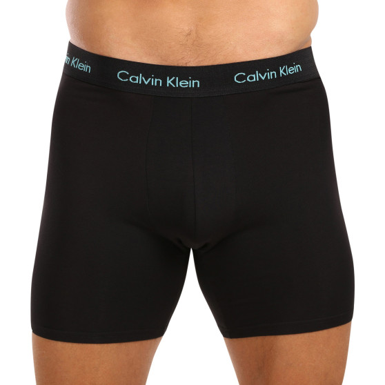 3PACK Calvin Klein miesten bokserit mustat (NB1770A-MXT)