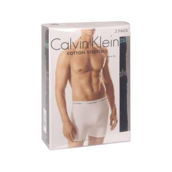 3PACK Calvin Klein miesten bokserit mustat (NB1770A-MXT)