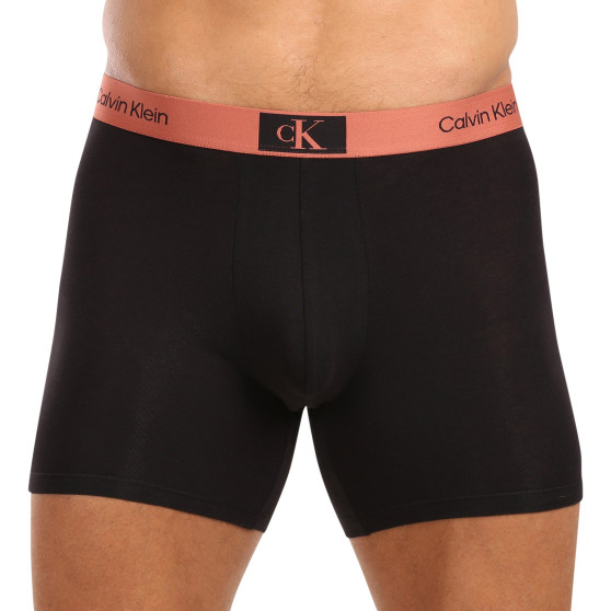 3PACK Calvin Klein miesten bokserit mustat (NB3529A-MTF)