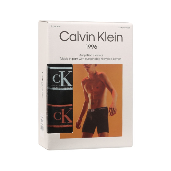 3PACK Calvin Klein miesten bokserit mustat (NB3529A-MTF)