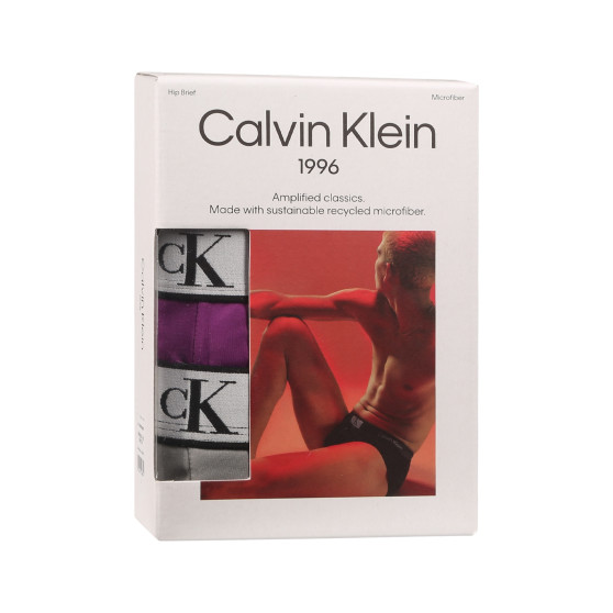 3PACK Calvin Klein miesten alushousut moniväriset (NB3531A-LX5)